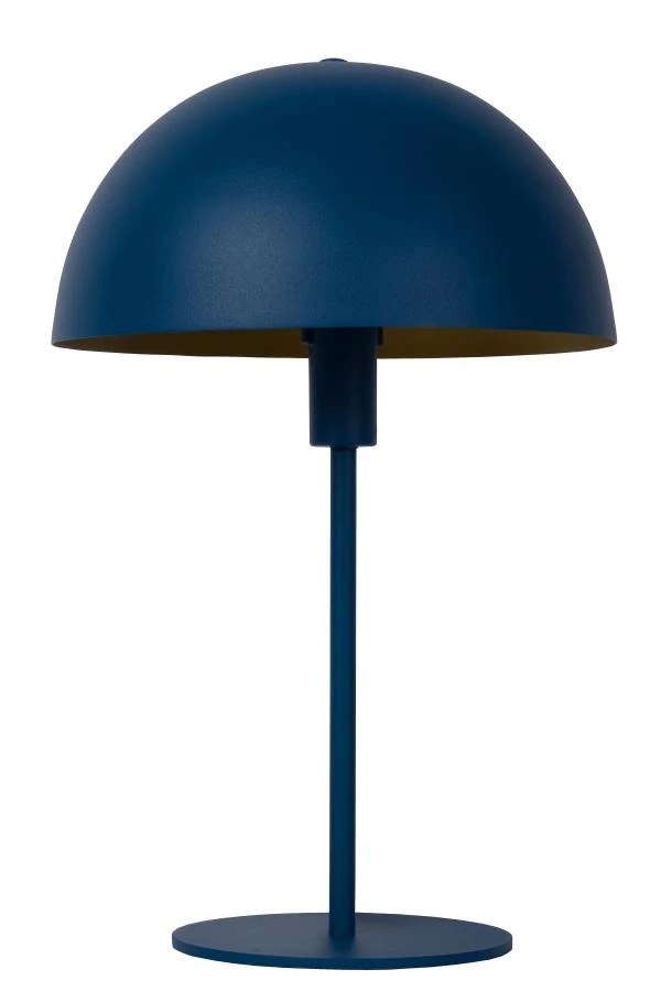 Lucide SIEMON - Lampe de table - Ø 25 cm - 1xE14 - Bleu - UIT